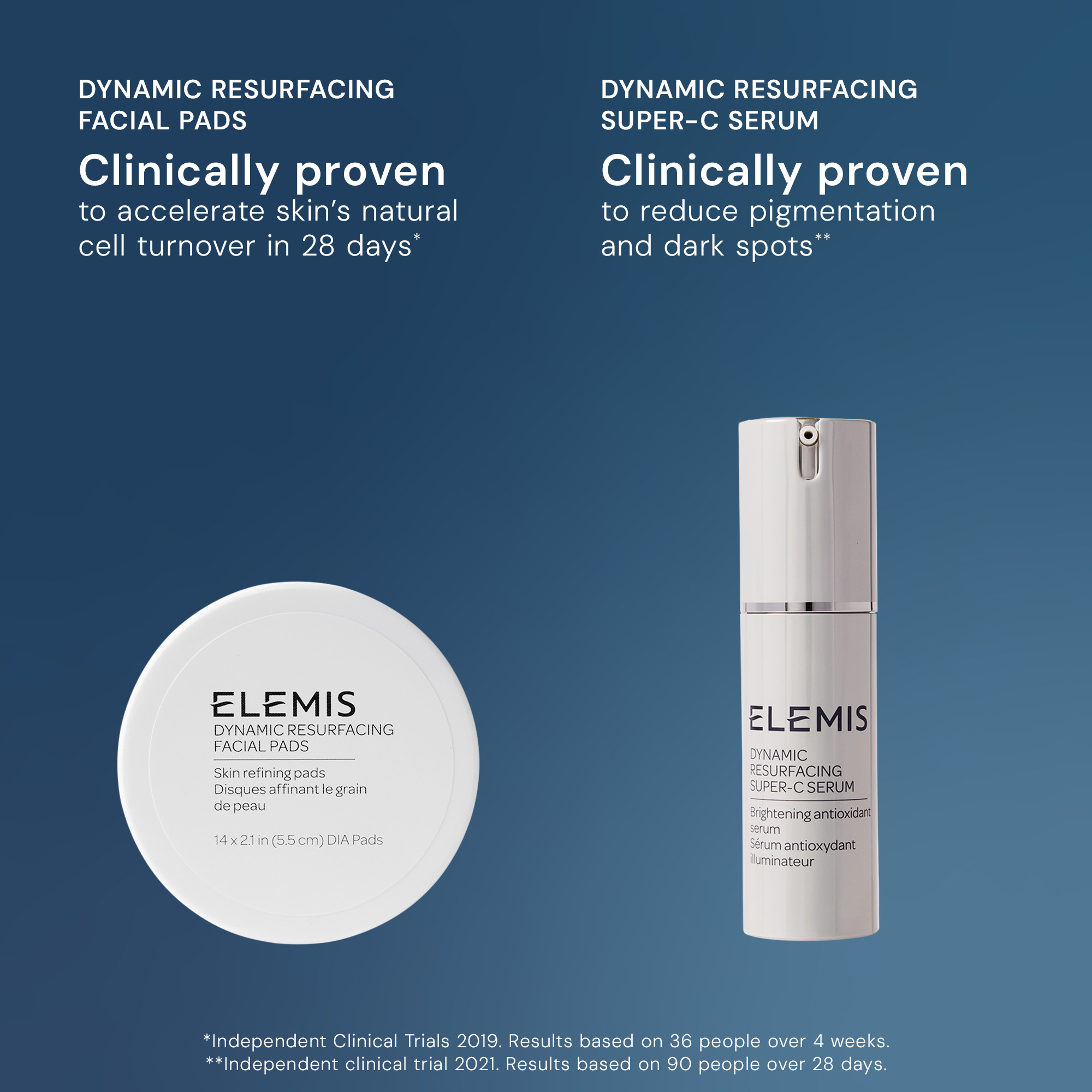 Тріо для сяйва шкіри ELEMIS Glow Bright Resurfacing Trio Kit